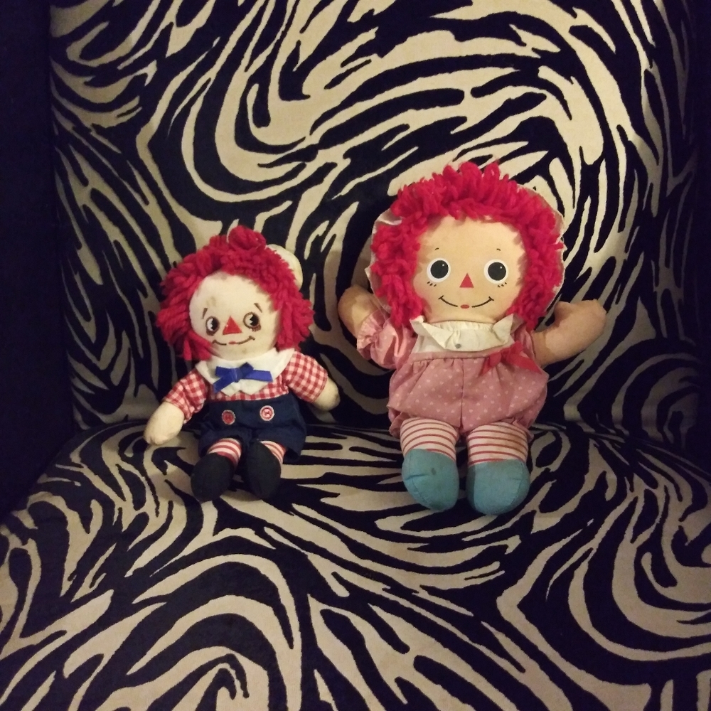 Raggedy Ann and Andy rag dolls